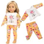 XFEYUE American 18 inch Doll Clothes and Accessories for 18 inch Doll, Mermaid Costumes and Various Styles of Doll Clothes for Child Birthday Gifts