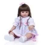 Newborn Reborn Girl Dolls Clothes Dress Accessories Outfits for 22-24 Inch Reborn Baby Doll Clothes Girls