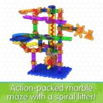 The Learning Journey: Techno Gears Marble Mania STEM – Twister Marble Run (80+ Pieces) Construction Set – Toy Maze Game – Award Winning Learning Toys & Gifts for Boys & Girls Ages 6 Years and Up