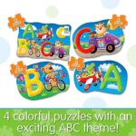 The Learning Journey My First 4-In-A-Box Puzzle – ABC – Educational Toddler Toys & Gifts for Boys & Girls Ages 2 & Up – Award Winning Puzzle, Multi