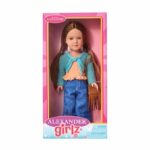 Madame Alexander 14-Inch Alexander Girlz Doll, Paisley, Light Skin Tone with Brown Eyes/Brunette Hair