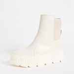 PUMA Women’s Fenty x Chelsea Sneaker Boots, Vanilla, 9 M US