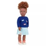 Our Generation Bright Bows Sweater & Skirt Outfit for 18″ Dolls