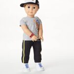 American Girl Truly Me Show Your Sporty Side Accessories for 18-inch Dolls with Pants, Hats and Watch