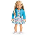 American Girl – 2017 Truly Me Doll: Light Skin, Layered Blond Hair, Blue Eyes DN27