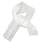 MagiDeal Elegant White Lace Scarf Shawl for 18inch American Girl Our Generation Dolls