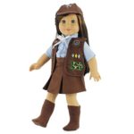 18 Inch Doll Clothes Like Brownie Girl’s Club Outfit | Fits 18″ American Girl Dolls | Gift-boxed!