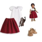American Girl Josefina Classic Meet Outfit with Shoes for 18″ Dolls (Doll Not Included)
