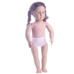 AMOFINY Underpants Panty Knickers for 18inch American Girl My Life Doll Clothing ACCS (Pink)