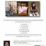 Modern Fashions for 18″ Dolls: 6 Crochet Patterns (Tiger Road Crafts) (Volume 1)