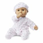 Melissa & Doug Mine to Love Mariana 12-Inch Baby Doll, Romper and Hat Included, Wipe-Clean Arms & Legs, 12.4” H x 7.2” W x 4.7” L