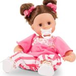 Gotz Muffin Stripe Vibes 13″ Soft Baby Doll with Brown Hair to Wash and Style