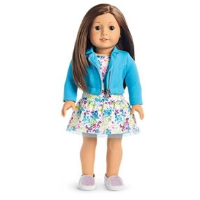 American Girl – 2017 Truly Me Doll: Light Skin, Layered Brown Hair ...