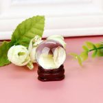 Hot Sale!DEESEE(TM)30mm Natural Quartz Magic Crystal Ball Healing Ball Sphere And Stand (Clear)