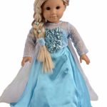 sweet dolly Doll Clothes Princess Dress Queen Costumes for 18 Inch American Girl Doll