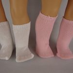 Set of 3 Pairs of Socks and 3 Pairs of Panty Hose Made to Fit the 18 Inch Doll and the American Girl Doll Series