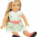 Playtime by Eimmie 18″ Doll for Girls – 18 Inch Doll with Pajamas and Carrying Case – Doll Clothes and Accessories – Eimmie