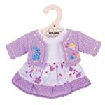 Bigjigs Toys Lilac Dress and Cardigan (for 38cm Doll)