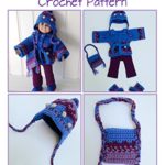 Crochet Pattern 18″ Doll Icelandic Ensemble PB144