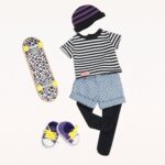 Our Generation- That’s How I Roll Skater Outfit- Doll Clothes & Accessory Set for 18″ Dolls- for Ages 3 Years & Up