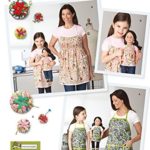 SIMPLICITY 1554 CHILD’S & MISSES’ 18″ DOLL APRONS & PIN CUSHION ~ SEWING PATTERN