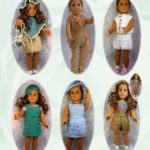 Signature Series CLASSICS and BASICS: Crochet Patterns for 18 inch ALL American Girl Dolls B&W