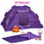 Adora Amazing World “Camping Wooden Play Set” – 15 Piece Accessory Set For 18″ Dolls [Amazon Exclusive]