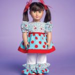 MCCALLS M7173 18″ DOLL CLOTHES (4 STYLES) SEWING PATTERN