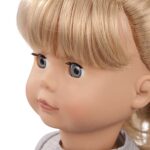 Gotz Precious Day Jessica 18″ Soft Body Standing Doll with Long Blonde Hair to Wash & Style