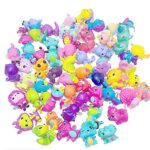 HYSTYLE 30 Pcs Cute Miniature Random Pet Doll, Mini Cute Pets Cake Decoration, Cake Topper Toy Doll Set