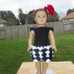 18 Inch Doll Crochet Dress Pattern Worsted Weight Fits American Girl Doll Journey Girl My Life Our Generation: Crochet Pattern (18 Inch Doll Whimsical Clothing Collection)
