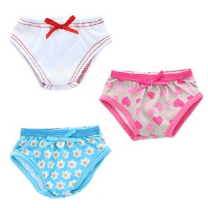Doll Underwear – Beautiful Set of 3 Underwear Panties Fits American ...