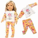 XFEYUE 7 Sets 18 inch Doll Clothes and Accessories for American 18 inch Girl Doll, Mermaid Costumes and Various Styles of Doll Clothes for Child Birthday Gifts